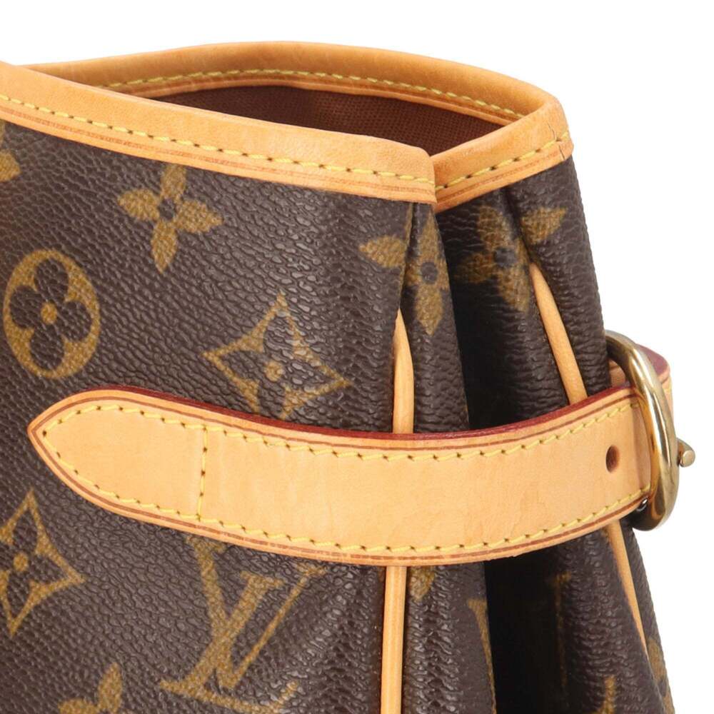 LOUIS VUITTON Authentic Brown Monogram Canvas Tote Bag - Picture 11 of 14
